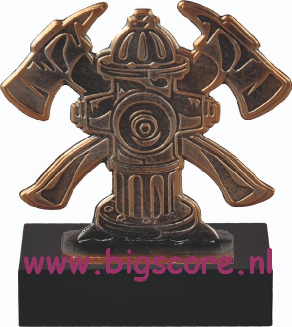 Brandweer Metaalbeeld BEL802
